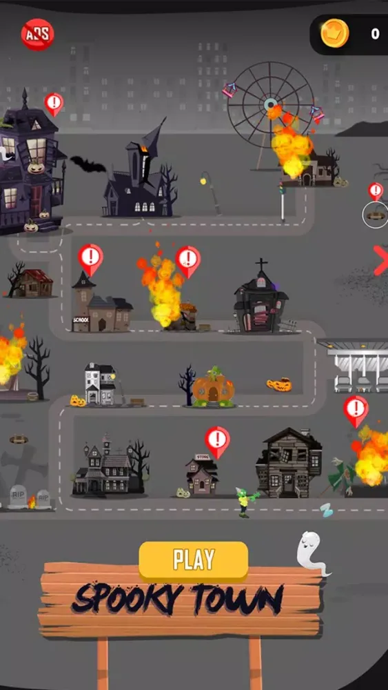 Ảnh chụp màn hình của Halloween City: Dragon Plane